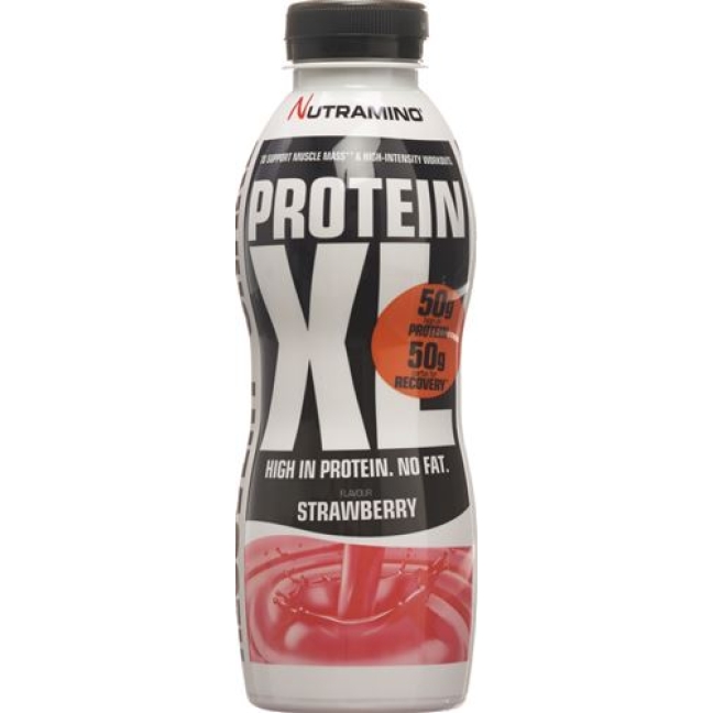 NUTRAMINO Protein XL Recovery Shake Strawberry 500 мл