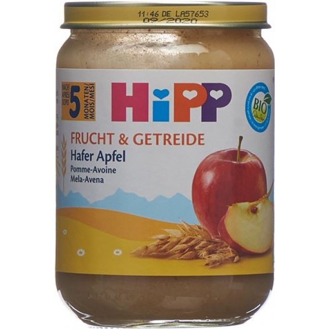 HIPP FRUCHT+GETREIDE HAFER APF