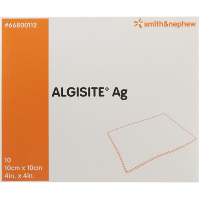 ALGISITE AG ALGIN KOMP 10X10CM