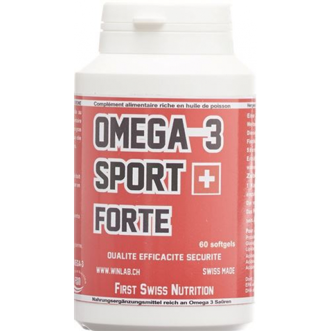 Омега-3 Спорт Форте FSN 1000 мг 60 капсул