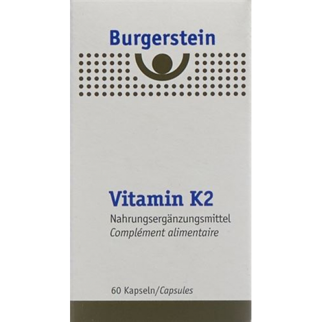 Бургерштейн витамин К2 180 мкг 60 капсул