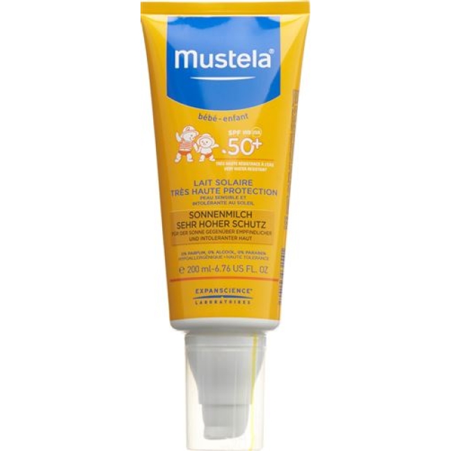 MUSTELA SONNENSCHUT MIL SPF50+