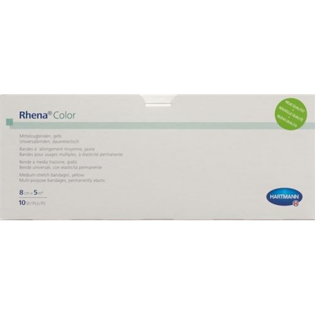 RHENA COLOR EL BND 8CMX5M GELB