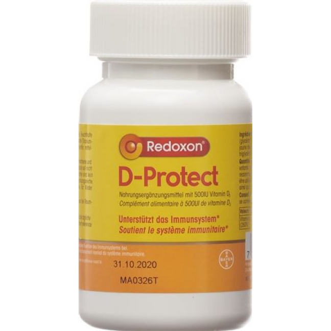 Редоксон Д-Протект Витамин Д3 500 МЕ 300 капсул