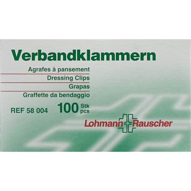 L&R VERBANDKLAMMERN HF