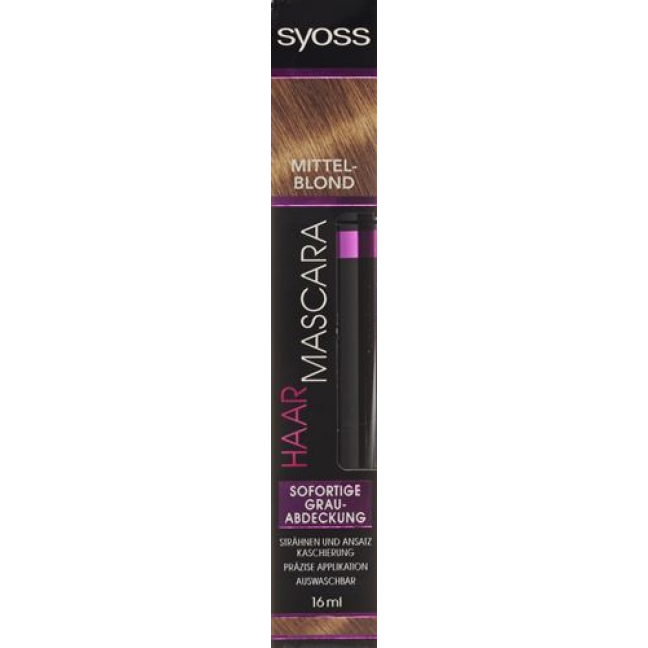 SYOSS HAAR MASCARA MITTELBLOND