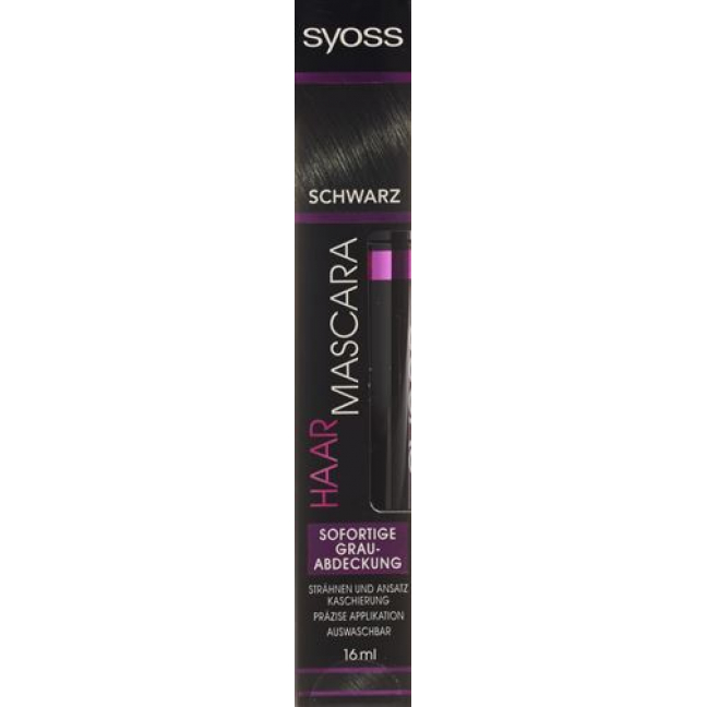 SYOSS HAAR MASCARA SCHWARZ