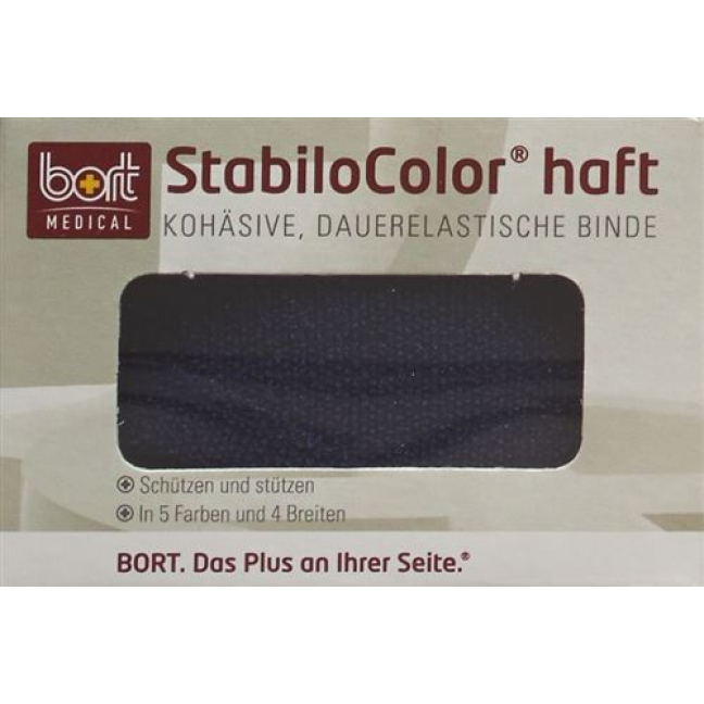 Bort Stabilo Color бинт 4смx5m Kohesiv Blau