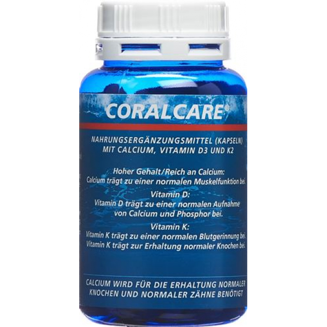  Коралкейр с кальцием и витаминами Д3 и К2 750 мг 120 капсул
