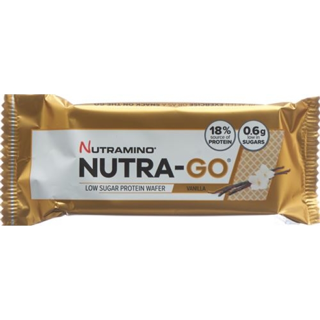 NUTRAMINO Nutra-Go Protein Wafer Vanilla 39 г