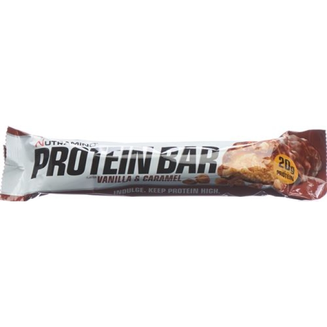 NUTRAMINO Protein Bar Vanilla &amp; Caramel 64 г