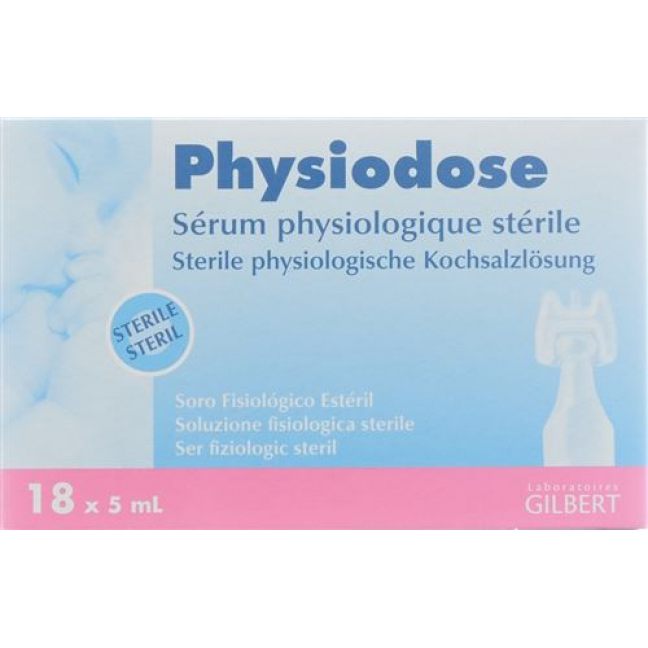Physiodose Physiologische раствор 18x 5мл