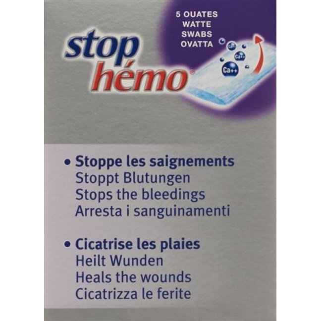 Stop Hemo Watte стерильный в пакетиках 5 штук