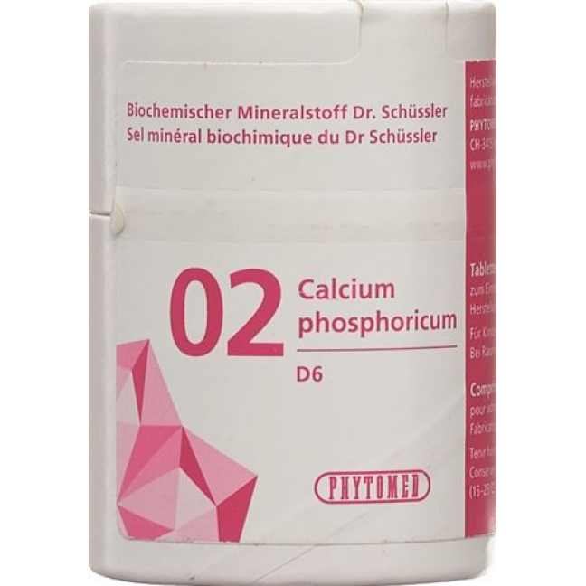 Phytomed Schussler Nr. 2 Calc Phos в таблетках, D 6 50г