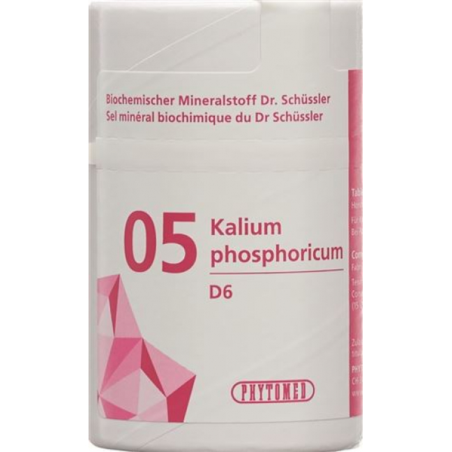 Phytomed Schussler Nr. 5 Kal Phos в таблетках, D 6 100г