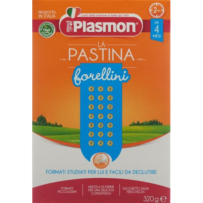 Plasmon Prima Pastina Forellini Micron 320г