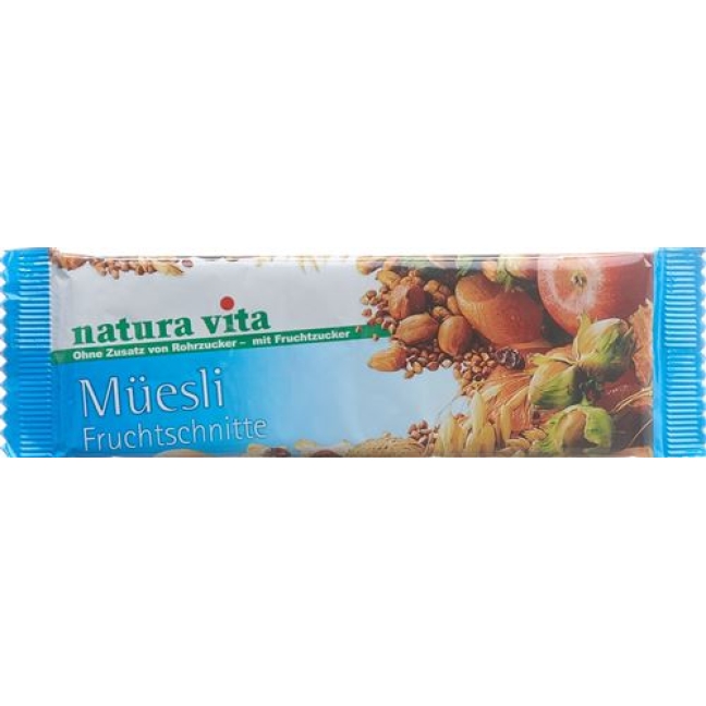 Фруктові шматочки Naturavita мюслі 50 г