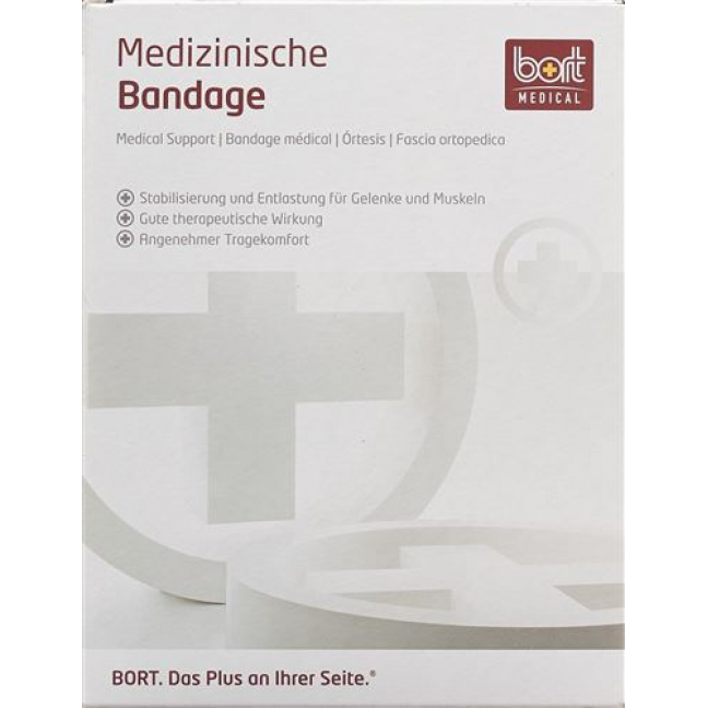 Bort Kniebandage -32см размер S телесный цвет