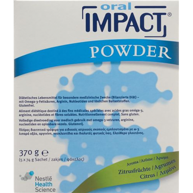Impact Oral Immunonutrition Pulver Citrone 5 пакетиков 74г