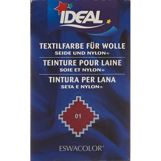 Ideal Wolle Color No01 Rot 30г