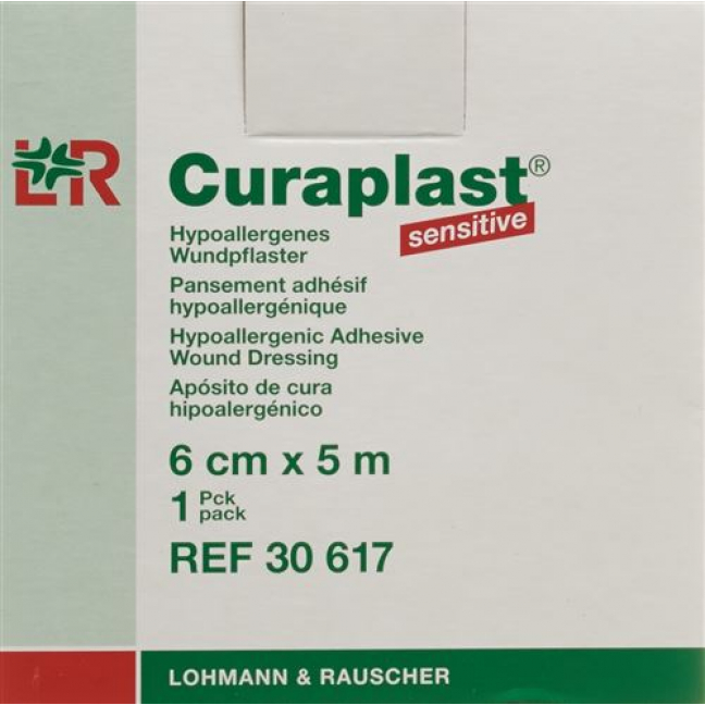 Curaplast Sensitiv повязка для ран 6смx5m телесный цвет рулон