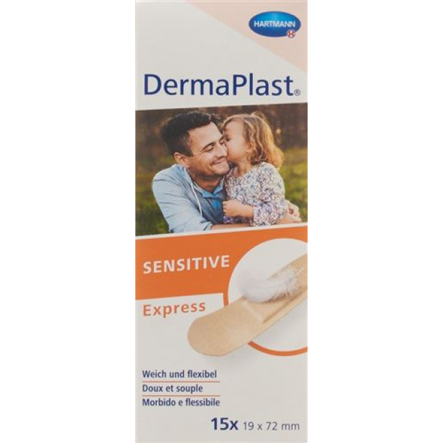 Dermaplast Sensitive Express 15 пластырей