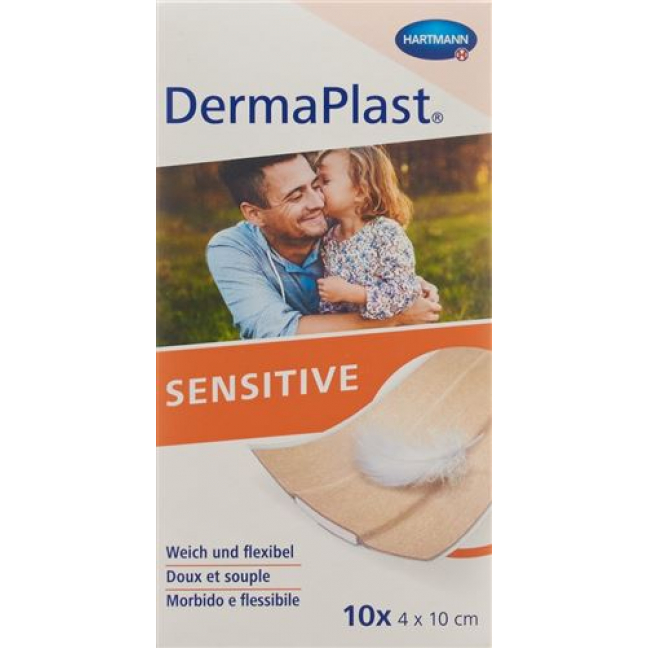Dermaplast Sensitive 4смx10см 10 пластырей