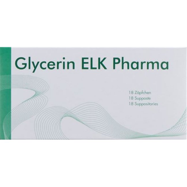 Glycerin Elk Pharma Zapfchen 18 штук