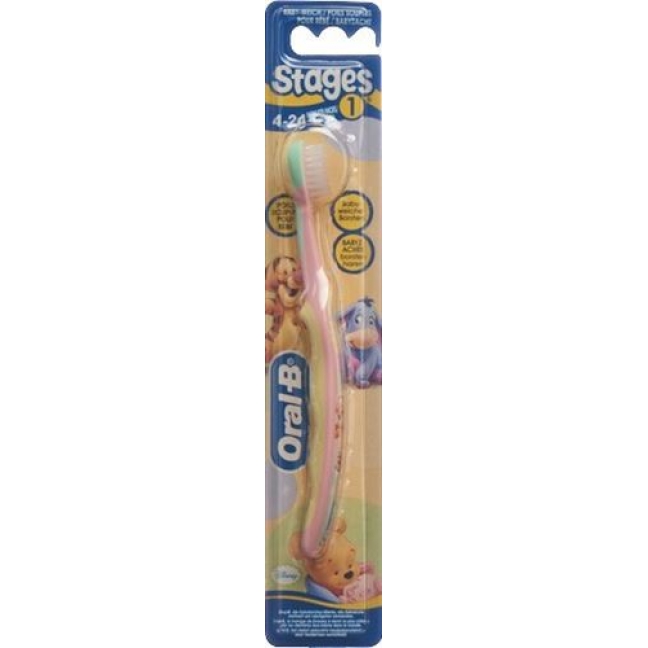 Oral-B ручна зубна щітка дитяча 0-2 роки
