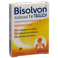 Бисольвон Амброксол «1 раз в день» 75 мг 10 ретард капсул