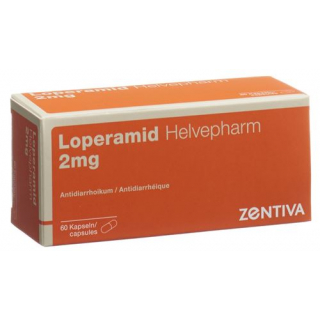 Лоперамид Хелвефарм 2 мг 60 капсул