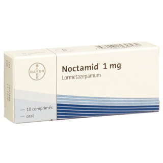Noctamid 1 mg 10 tablets