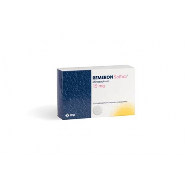 Ремерон Солтаб 15 мг 6 растворимых таблеток 