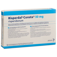 Риспердал Конста суспензия для инъекций 50 мг 1 инъекционный набор