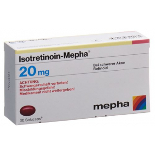 Изотретиноин Мефа 20 мг 100 капсул
