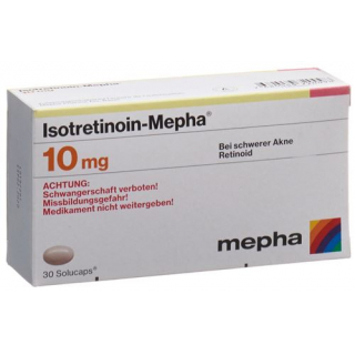 Изотретиноин Мефа 10 мг 100 капсул