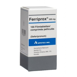 Феррипрокс 500 мг 100 таблеток покрытых оболочкой 