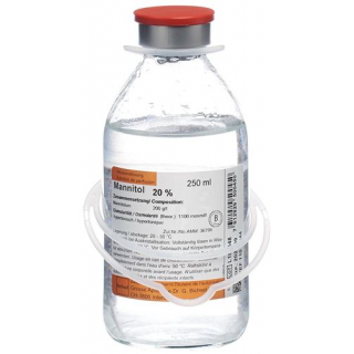 Маннитол Bichsel Inf Lös 20% стеклянная бутылка 250 мл
