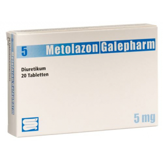 Метолазон Галефарм 5 мг 20 таблеток
