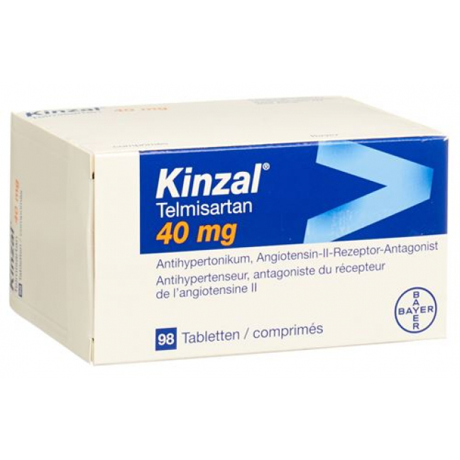 Кинзал 40 мг 98 таблеток