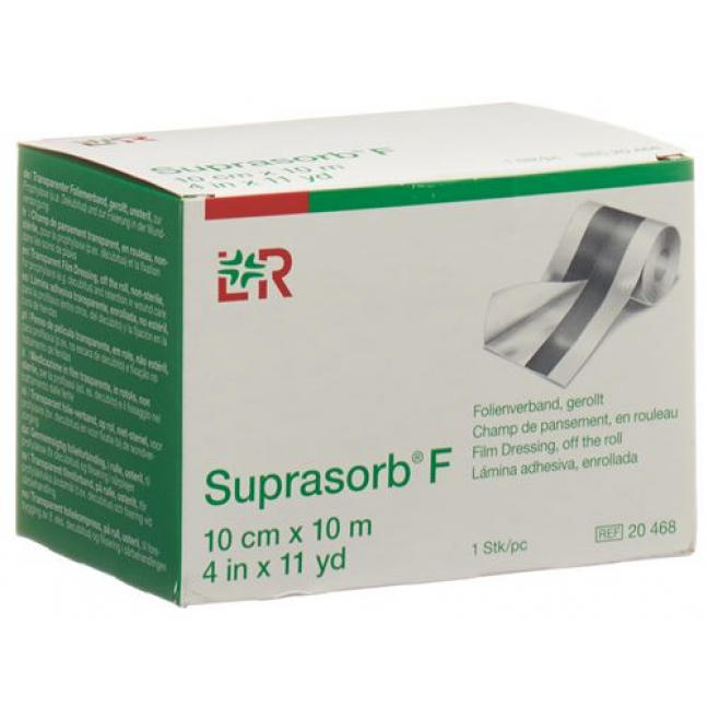 Suprasorb F Folien Verband 10смx10m не стерильный рулон