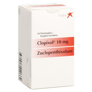 Клопиксол 10 мг 50 драже в оболочке