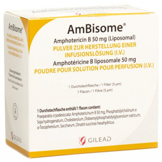 AmBisome Dry Sub 50 мг в среднем