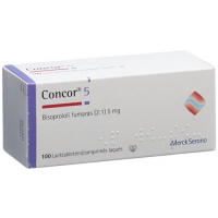Конкор 5 мг 100 таблеток покрытых оболочкой