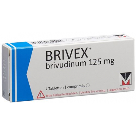 Бривекс 125 мг 7 таблеток 