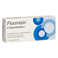 Флуомизин 10 мг 6 вагинальных таблеток 