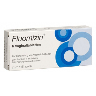Флуомизин 10 мг 6 вагинальных таблеток 
