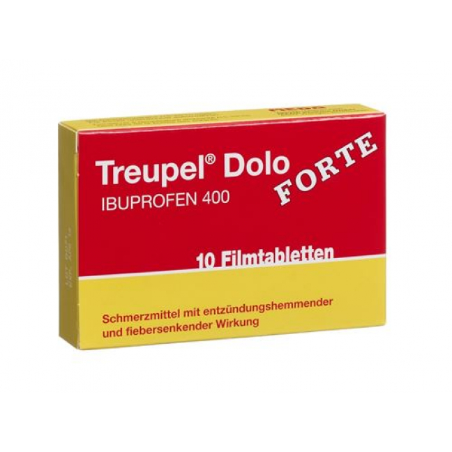 Тройпел Доло Форте 400 мг 10 таблеток покрытых оболочкой
