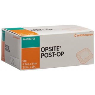 Opsite Post OP Folienverband 6.5x5см стерильный 100 пакетиков