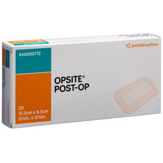 Opsite Post OP Folienverband 15.5x8.5см стерильный 20 пакетиков
